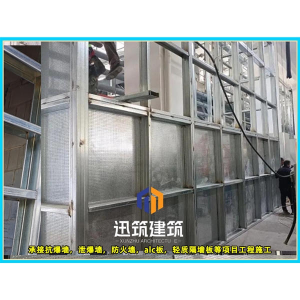 辽阳防火抗爆墙 耐火4h 抗爆压力值3mpa